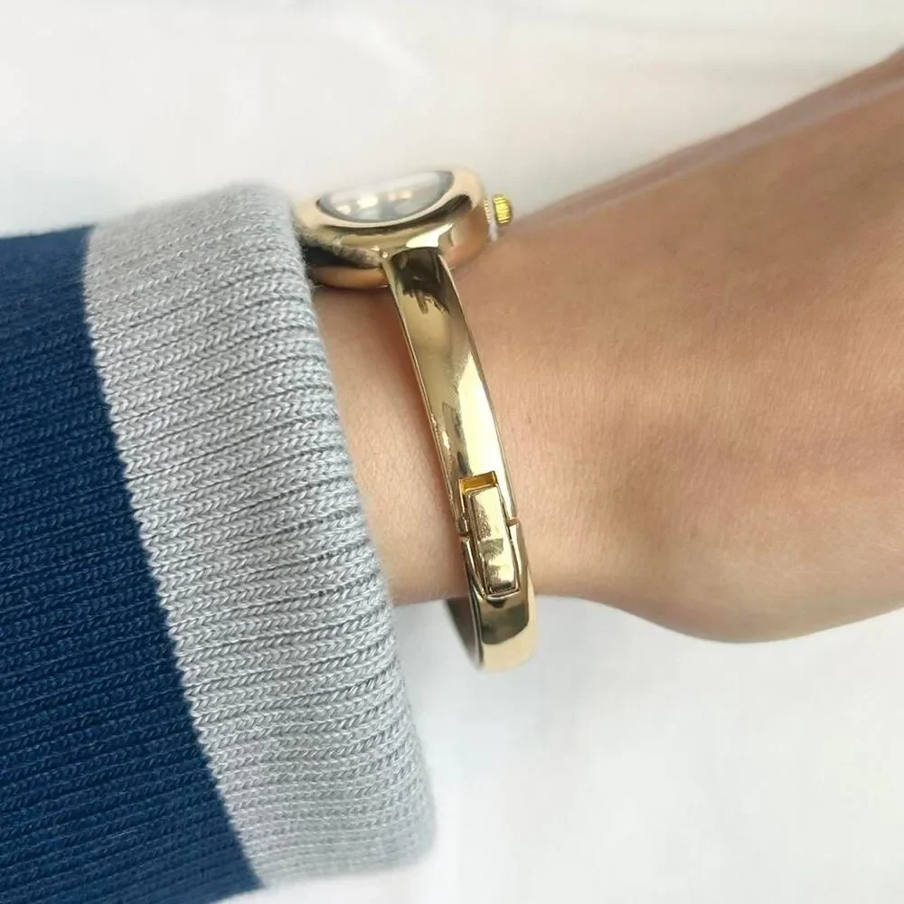 Vintage Inspired Luxury Gold Tone Watch
